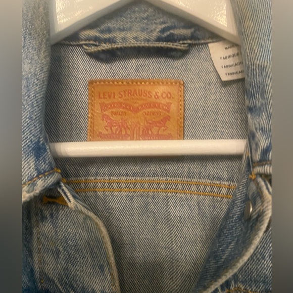 Levi’s 90s trucker Jean Jacket- size small - Picture 6 of 7